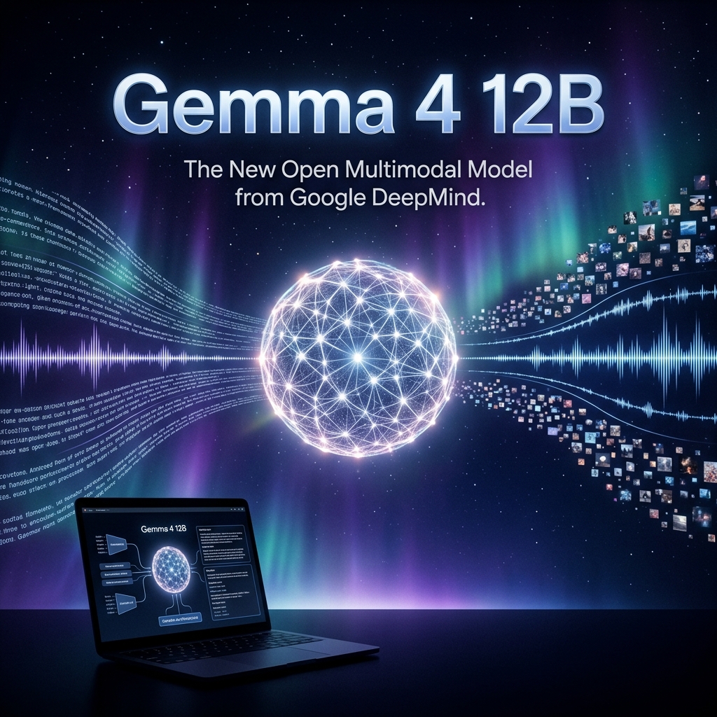 Gemma 4 12B: Google's Encoder-Free Multimodal AI Model That Runs on Your Laptop