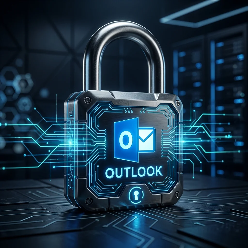 Mobile Email Security Concept